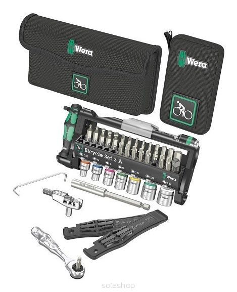 Zestaw narzędzi do naprawy rowerów Bicycle SET 3A 40 części