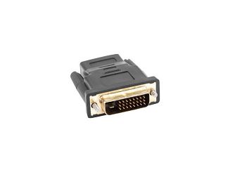 Adapter Lanberg AD-0010-BK (HDMI F - DVI-D (24+1) M; kolor czarny) - 3