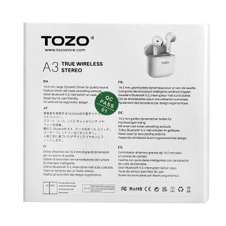 Słuchawki TWS TOZO A3 White - 9