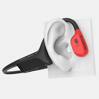 Słuchawki bezprzewodowe kostne Suunto Wing Lava Red Czerwone - 8