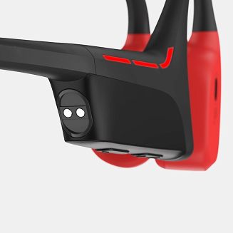 Słuchawki bezprzewodowe kostne Suunto Wing Lava Red Czerwone - 10