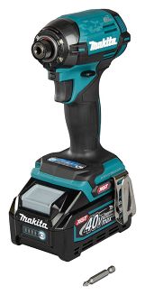 Makita Zakrętarka udarowa 40V XGT TD002GD202 220Nm 2x2,5Ah - 16
