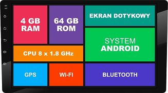 RADIO NAWIGACJA GPS KIA RIO III 2015-2018 ANDROID - 5