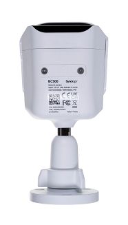 Synology Camera BC500, Bullet , 5 MP, 2.8 mm, H.264/H.265, MicroSD (up to 128 GB), White, IP67 - 7