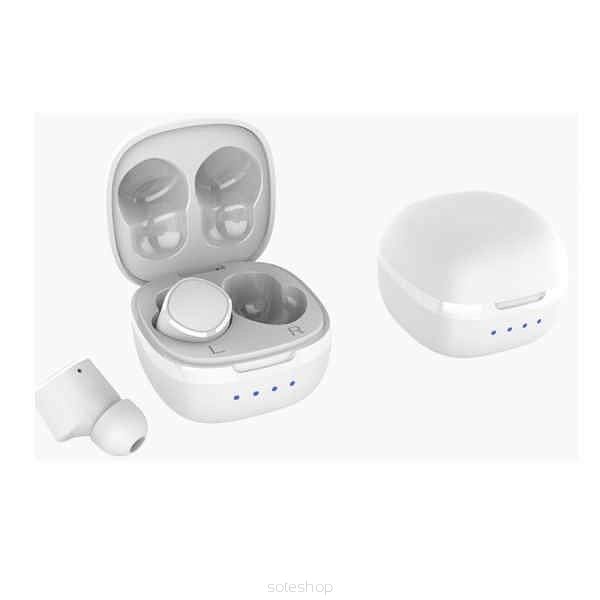 Acer AHR162 Wireless Stereo Earbuds Zestaw słuchawkowy Bezprzewodowy Douszny Połączenia/muzyka Bluetooth Biały
