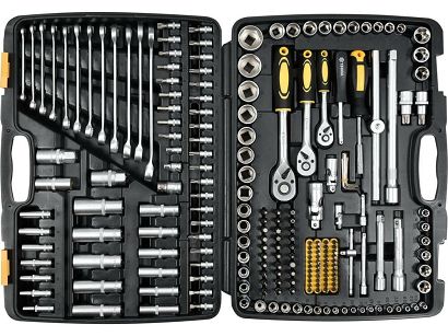 VOREL ZESTAW KLUCZY 216el 1/2"/3/8"/1/4"