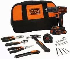 Black & Decker BDCDC18HTSA-QW wiertło Klucz Czarny, Pomarańczowy - 3