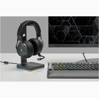 Corsair VIRTUOSO RGB Wireless XT Zestaw słuchawkowy Przewodowy i Bezprzewodowy Opaska na głowę Bluetooth Czarny - 11