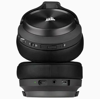 Corsair VIRTUOSO RGB Wireless XT Zestaw słuchawkowy Przewodowy i Bezprzewodowy Opaska na głowę Bluetooth Czarny - 6