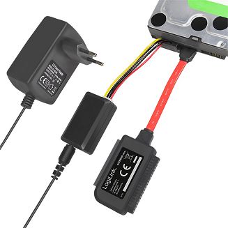 LogiLink AU0006C adapter IDE/ATA, SATA - 4