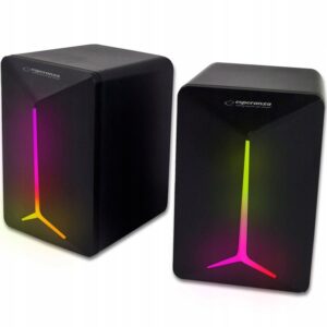 Esperanza głośniki 2.0 USB LED rainbow Frevo EGS105