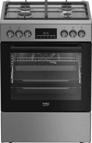 Kuchnia gazowo-elektryczna Beko FBM62330GXTN 60 cm