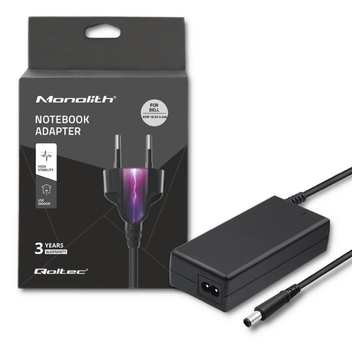 Zasilacz Qoltec 51519,65 W do notebooka Dell