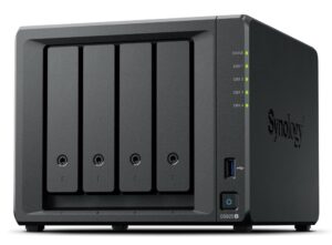 NAS Synology DS925+; Tower; 4x; AMD Ryzer V1500B; 4 GB DDR4 ECC Sodimm