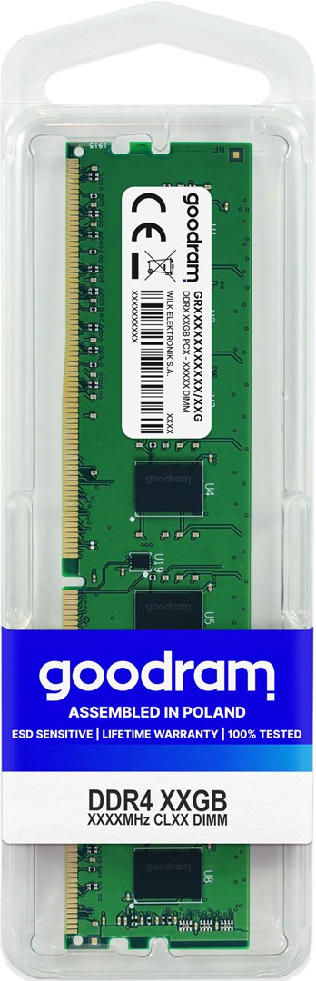 GOODRAM DDR4 8 GB PC4-25600 (3200 MHz) CL22 GOODRAM 1024×8