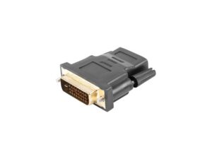 Adapter Lanberg AD-0010-BK (HDMI F – DVI-D (24+1) M; kolor czarny)