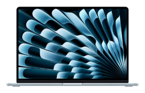 Apple MacBook Air 15″ Apple M4 chip with 10-core CPU + 10-core GPU  16GB RAM  512GB SSD Sky Blue