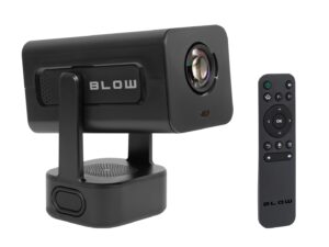 Projektor przenośny BLOW Androidtv HD cinema Sound +etui czarny