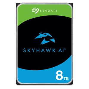 Dysk HDD Seagate Skyhawk AI ST8000VE001 (8 TB ; 3.5″; 256 MB; 7200 obr/min)