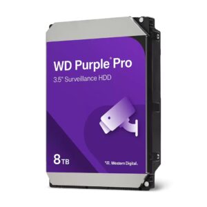 Dysk HDD WD Purple Pro WD8002PURP (8 TB ; 3.5″; 256 MB; 7200 obr/min)