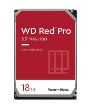 Dysk HDD WD Red Pro WD181KFGX (18 TB ; 3.5″; 512 MB; 7200 obr/min)