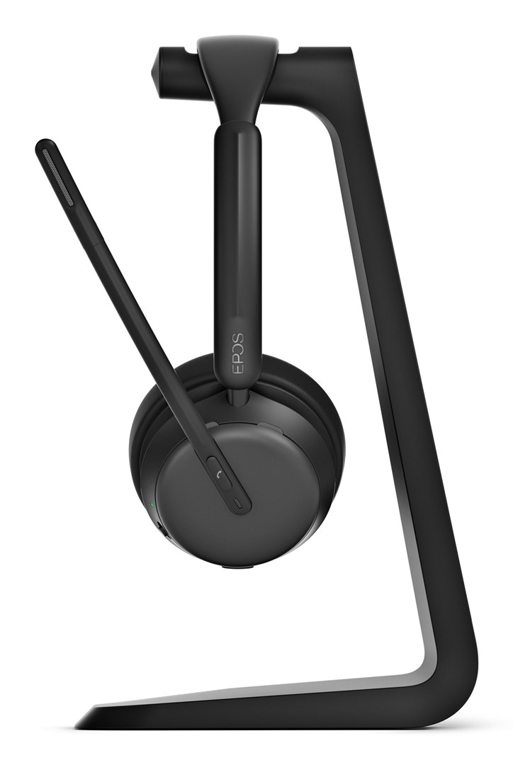 EPOS IMPACT 1061 ANC Zestaw słuchawkowy Bezprzewodowy Opaska na głowę Biuro/centrum telefoniczne Bluetooth Podstawka do ładowania Czarny