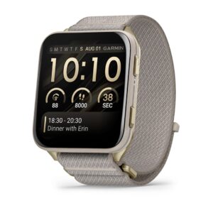 Zegarek sportowy Garmin Venu X1 AMOLED 46 mm French szary