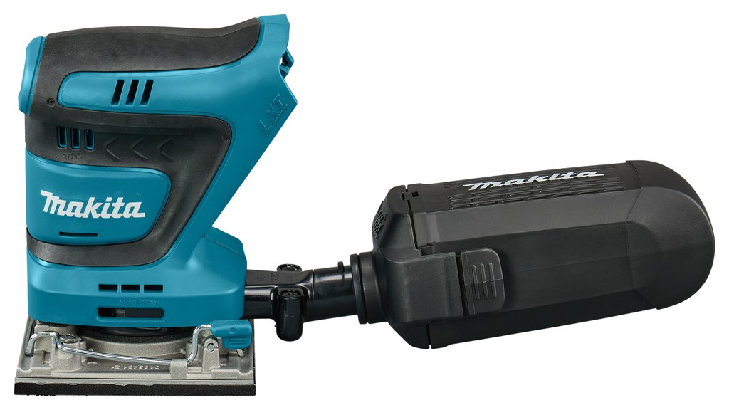 Makita DBO484Z przenośna szlifierka Losowa szlifierka oscylacyjna 14000 OPM Czarny, Niebieski